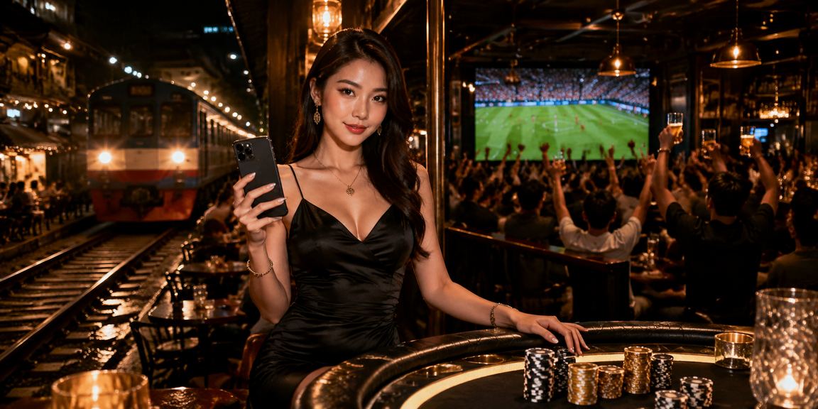 Giao diện casino trực tuyến hiện đại trên màn hình điện thoại tại Việt Nam
